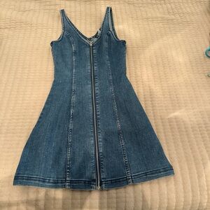 Stylish Blue Denim Dress